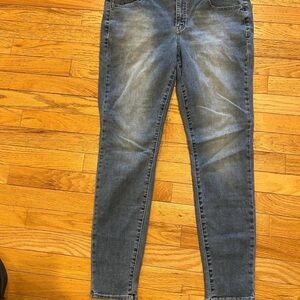 SO Men's Skinny Jeans in Washed Blue